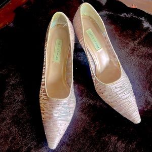 Lord & Taylor 3.5” light pink pumps